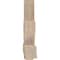 Ekena Millwork Kennewick Rough Sawn Timber Gable Bracket, Douglas Fir, 96"W x 32"H x 6"D x 6"F, 8/12 Pitch GBW096X32X0606KEN00RDF - alternate 2